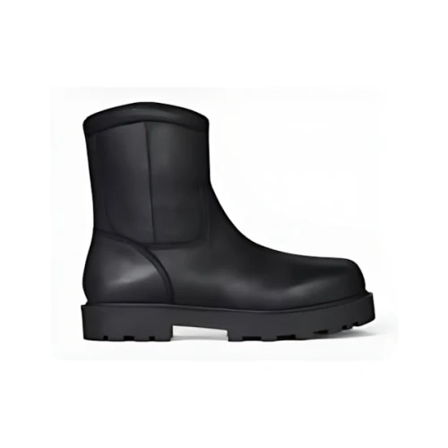 GIVENCHY ストーム アンクルブーツ ヌバック ジップ付き