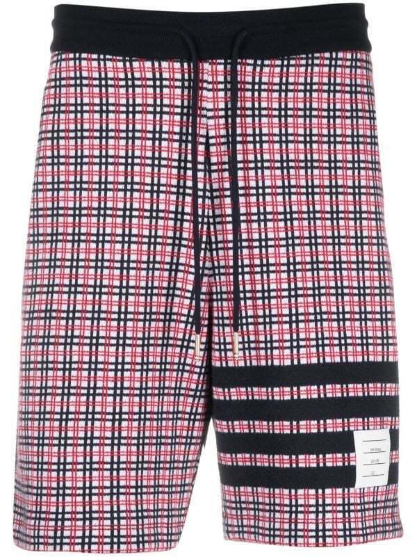 THOM BROWNE. NEW YORK チェック トラックショーツ