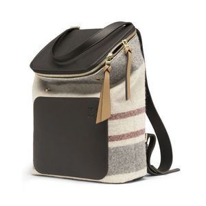 LOEWE Goya Stripes Small Backpack Multicolor/Black