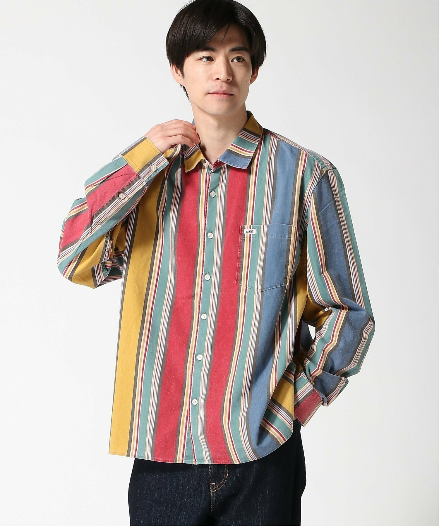 GUESS Originals Stripe Shirt
