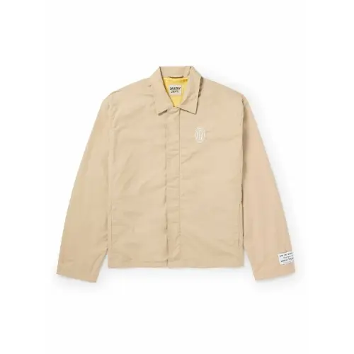 GALLERY DEPT. Embroidered Cotton and Silk-Blend Jacket
