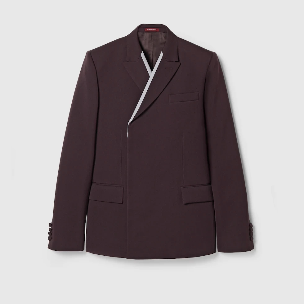 GUCCI fitted wool jacket
