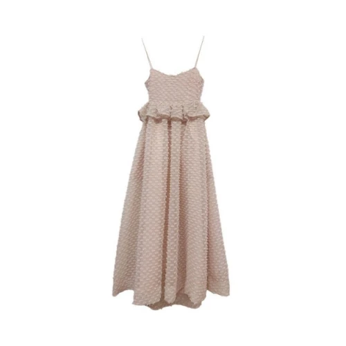 HONEY MI HONEY dot chiffon camisole one-piece