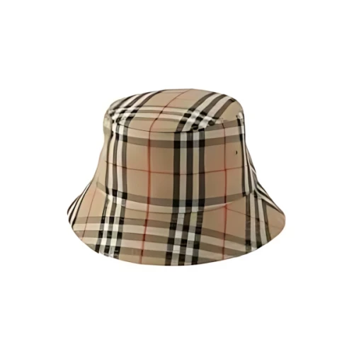 BURBERRY ヴィンテージチェック テクニカルコットン バケットハット