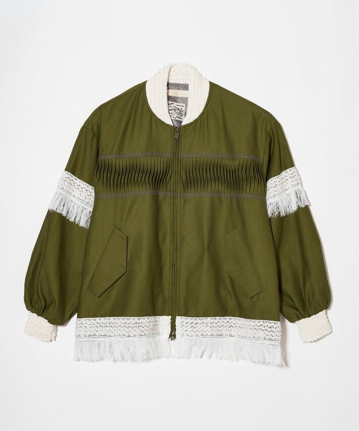 NORANEKO meagratia Military satin fringe BL
