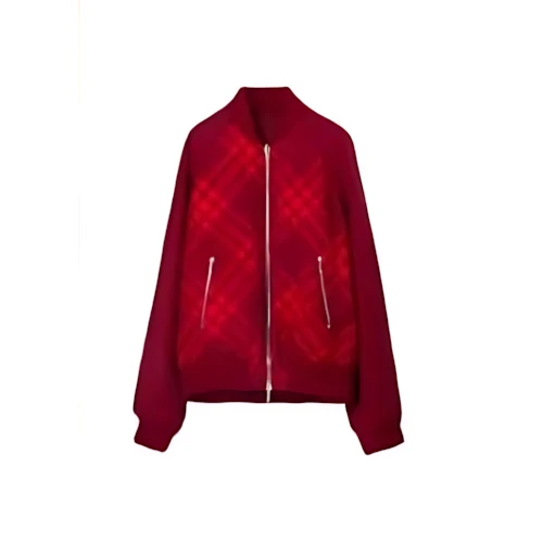 BURBERRY チェック リバーシブル ボマージャケット
