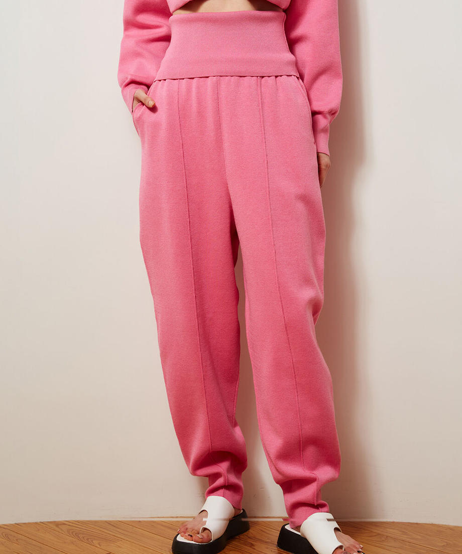 venit DOUBLE FACE KNIT PANTS