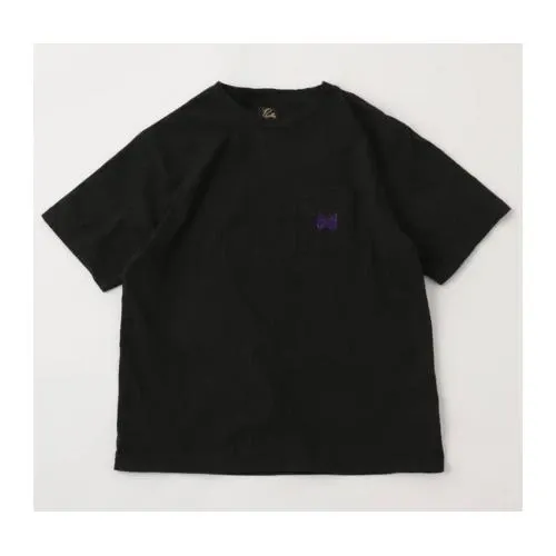 NEEDLES S/S Papillon Emb. Pocket Tee