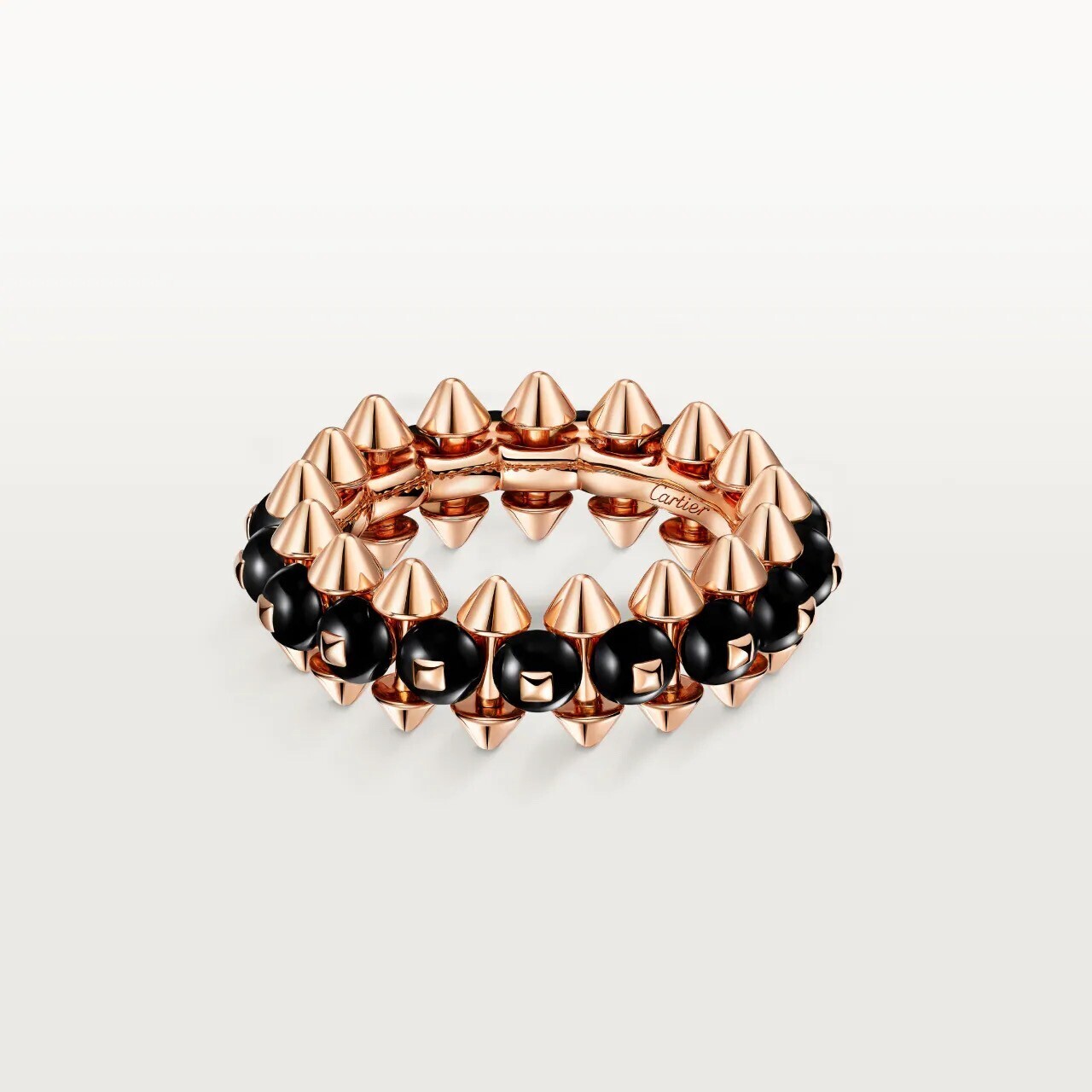Cartier クラッシュ ドゥ カルティエ リング、オニキス