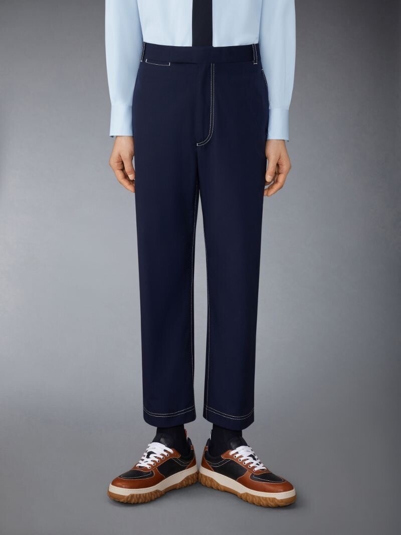 THOM BROWNE. NEW YORK ストレートパンツ
