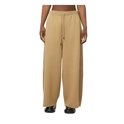 LUU DAN Cropped Wide Leg Sweatpants
