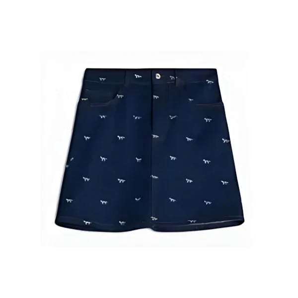 Maison Kitsune ミニ デニム スカート