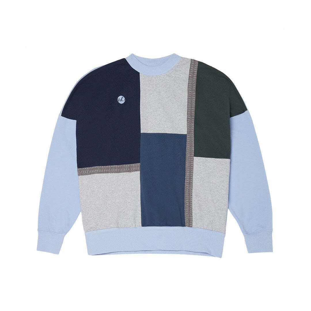 VL BY VEE Random Patchwork Sweatshirt