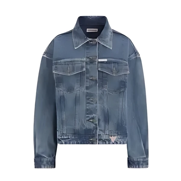 GUESS GUESS JEANS Oversized Denim Trucker Jacket デニムジャケット