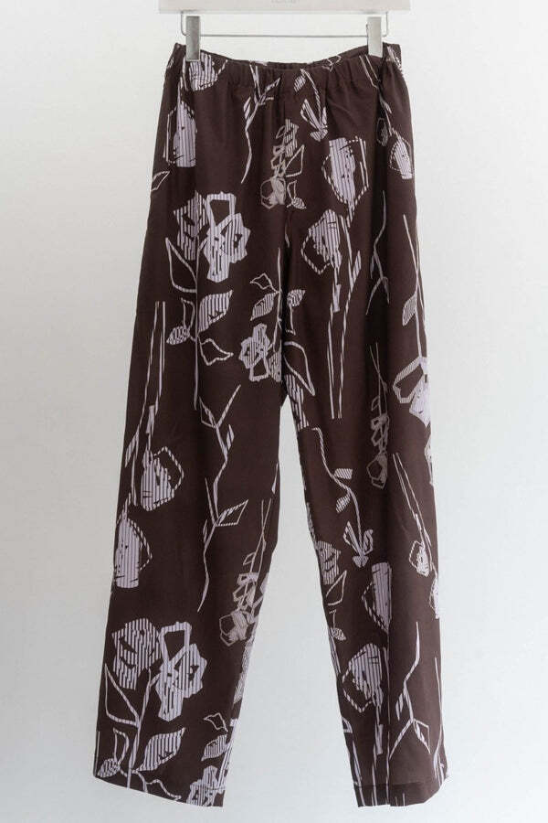 KNUTH MARF stripe flower pants