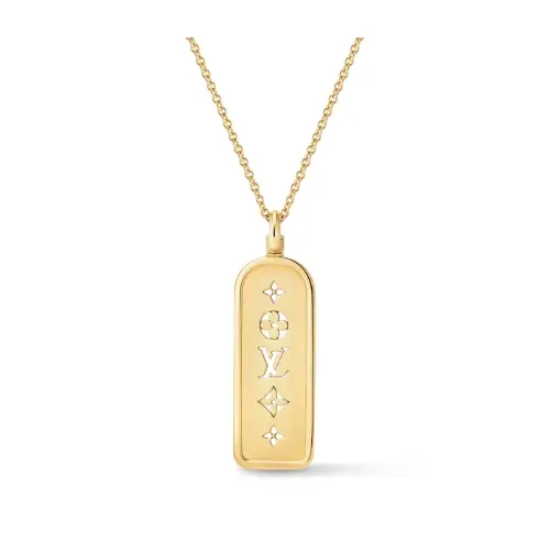 LOUIS VUITTON ラージタグペンダント レ ガストン ヴィトン