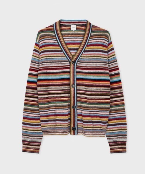 Paul Smith 'Signature Stripe' カーディガン
