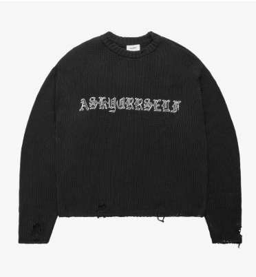 ASKYURSELF OEデストロイヤーニット