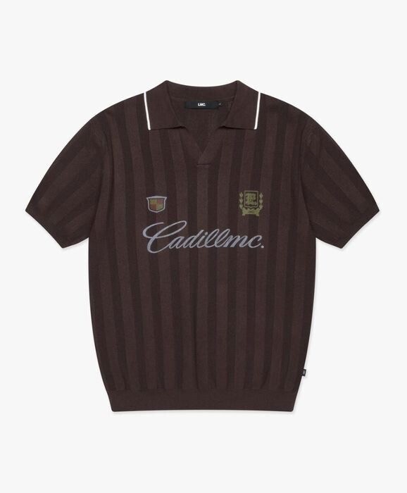 LMC MESH KNIT POLO SHIRT