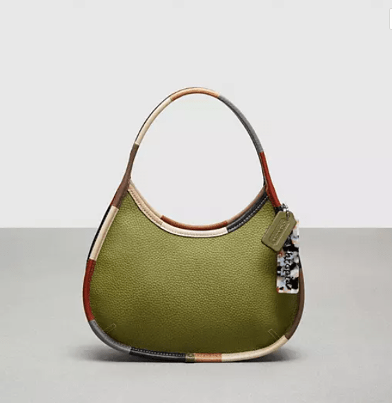 COACH エルゴ バッグ・アップクラフト レザー・カラフル バインディング
