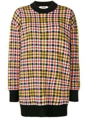 MSGM チェック セーター