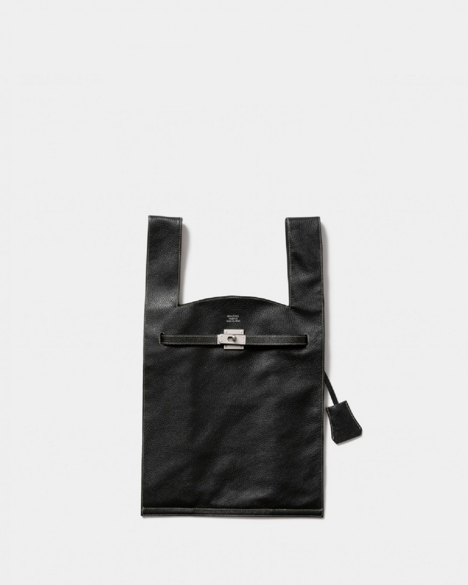 beautiful people large market bag in shrink leather