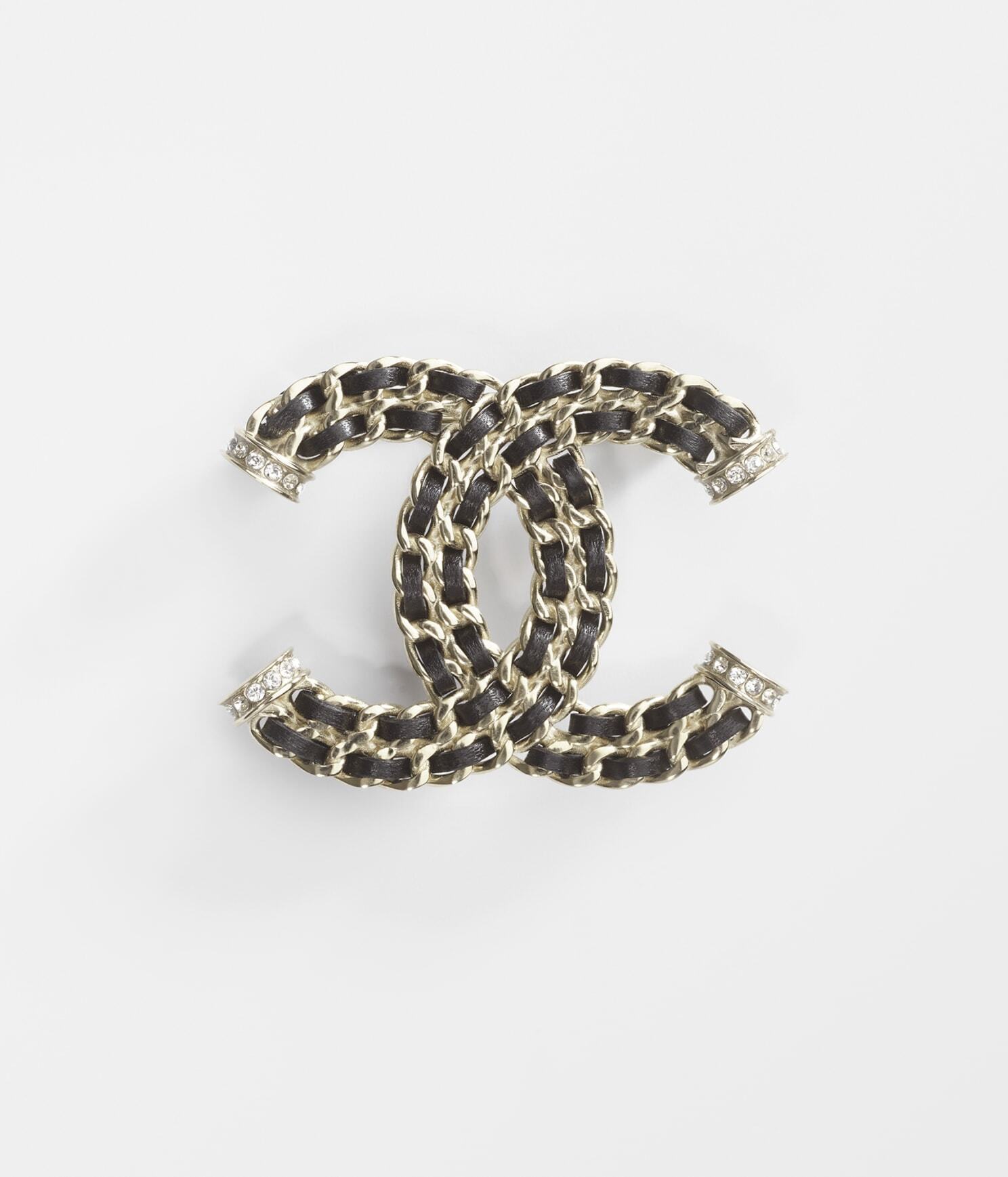 CHANEL マトラッセチェーン ブローチ