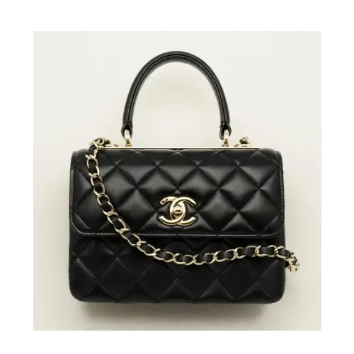 CHANEL トップハンドル ミニ フラップ バッグ