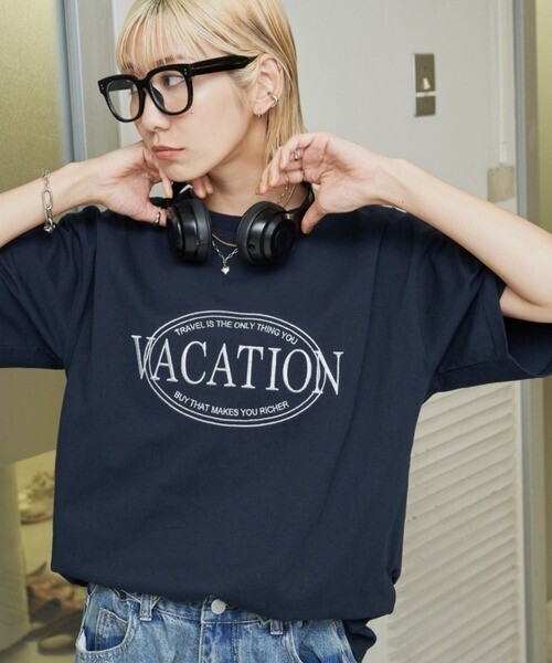 Auntie Rosa Holiday VACATIONオーバーサイズT