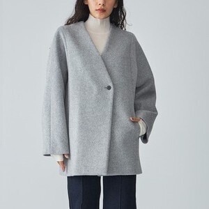 CITY ピュアウールダブルフェイスショートコート