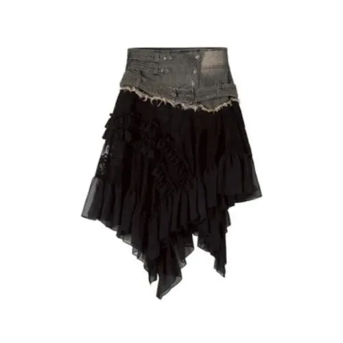 Cest Nous Lace Midi Skirt