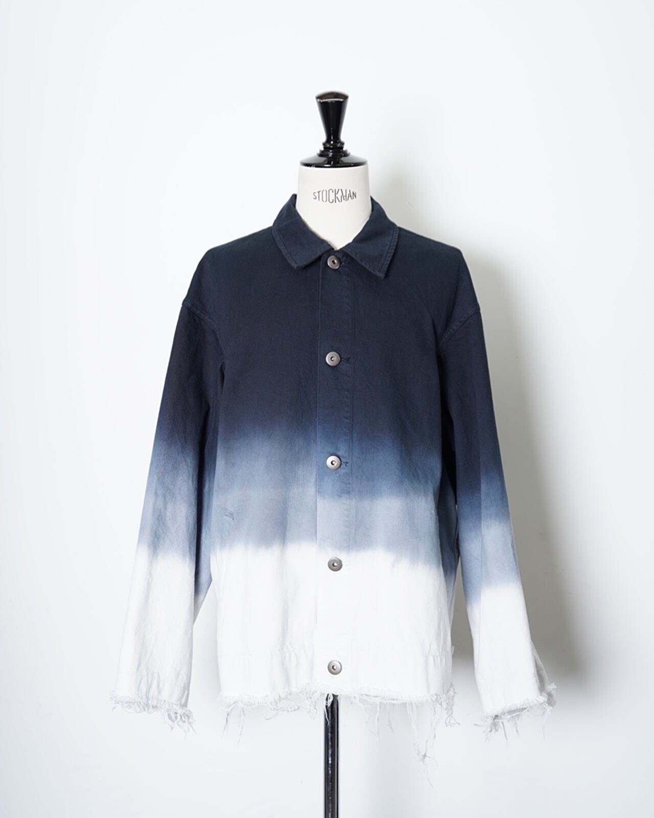 MAHITO MOTOYOSHI GRADATION DENIM BLOUSON