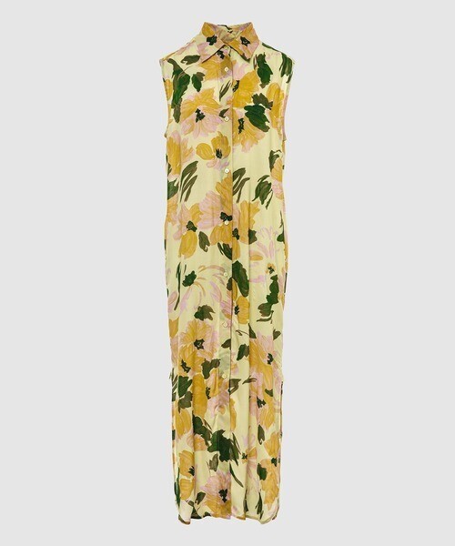 Dries Van Noten DAY 6268 W.W.DRESS YEL