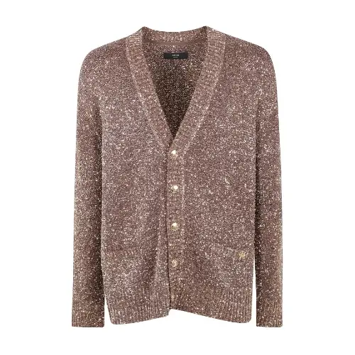 AMIRI Sequinned Buttoned Cardigan