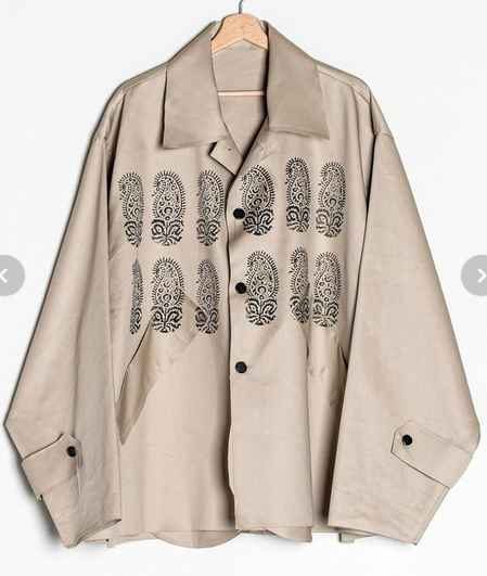 CAMIEL FORTGENS SHORT MACK XXL BLOCKPRINT