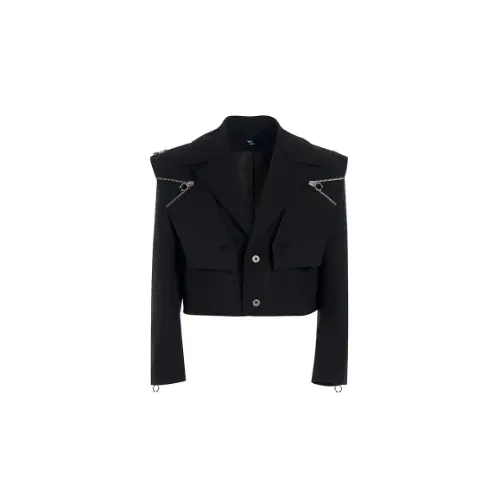 STARTEXCEEDEND Zip Design Short Jacke