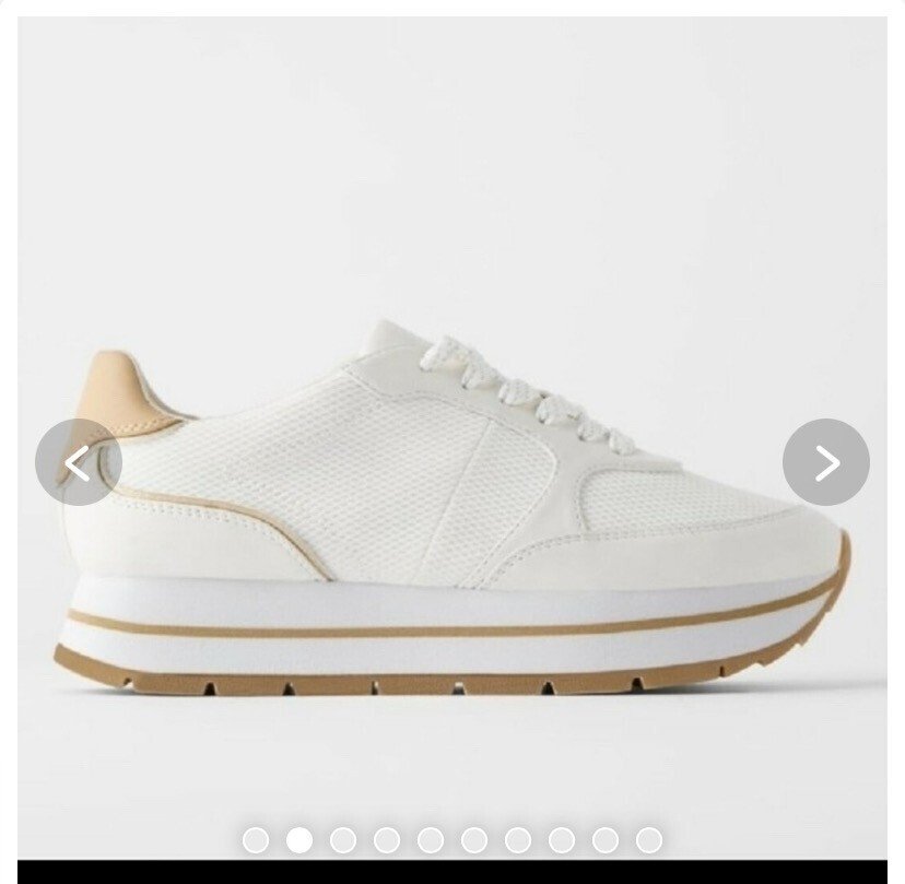ZARA メッシュスニーカー