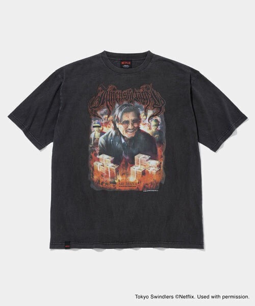 NETFLIX 「地面師たち」Original Graphic SS T-Shirt (ハリソン山中)
