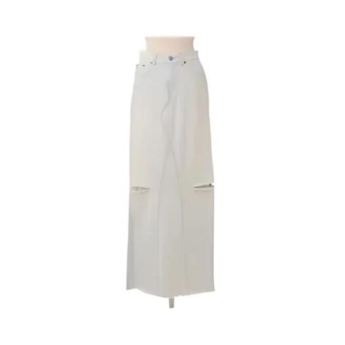MM6 Maison Margiela マキシ丈スカート デニム