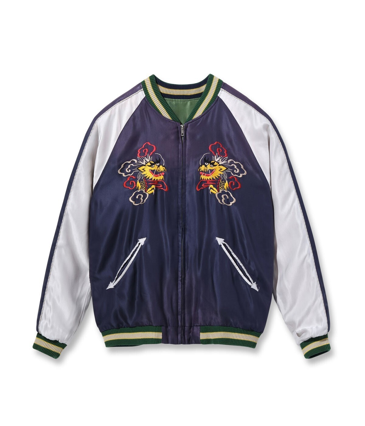 テーラー東洋 Mid 1950s Style Acetate Souvenir Jacket