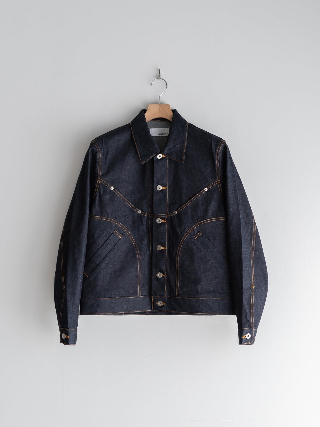 SAGE NATION RAW DENIM JIJI JACKET