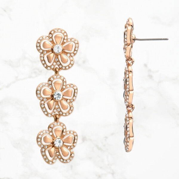 Grosse Glace Florets ロングピアス