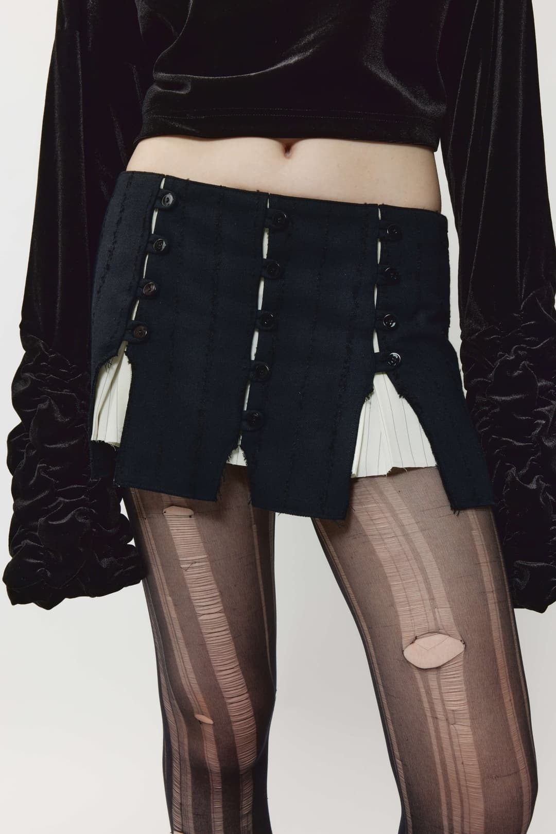 AVAVAV Panel Skirt Charcoal