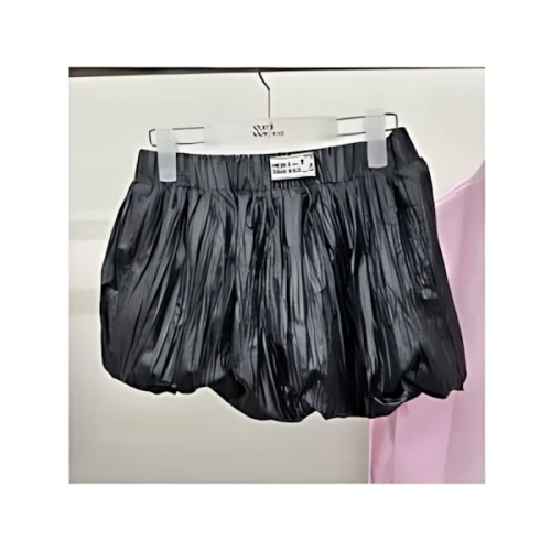 Mardi Mercredi BALLOON MINI SKIRT CRINKLED