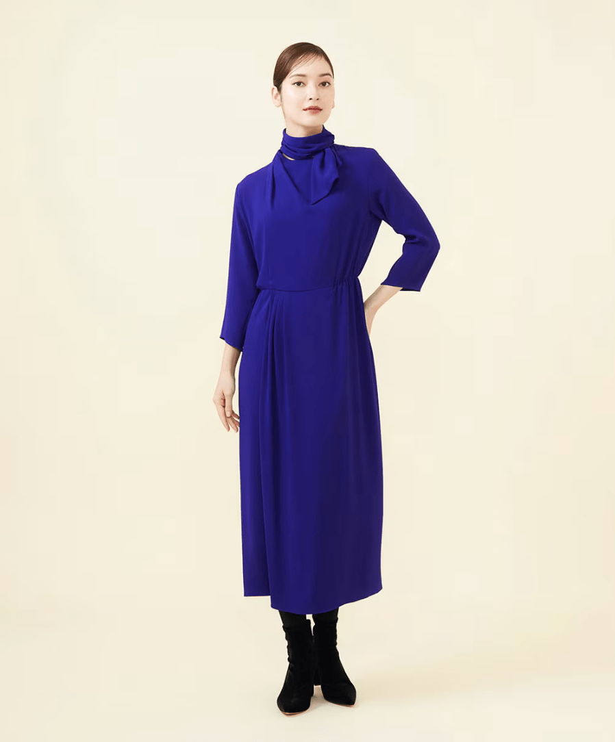 Sybilla スカーフデザインドレス
