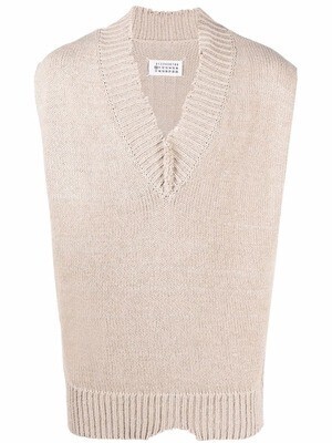 Maison Margiela ダメージ ニットベスト