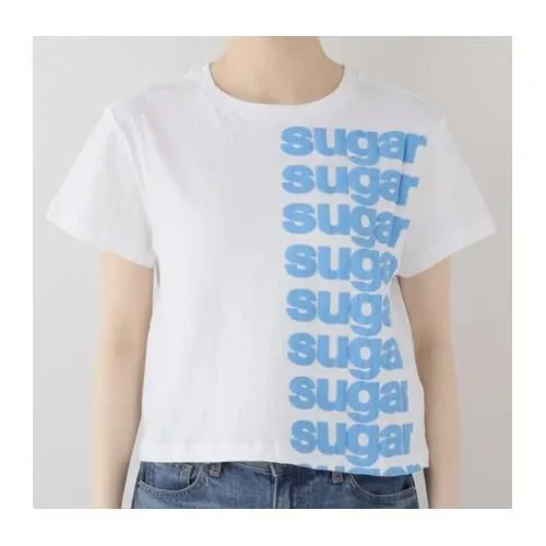 Ashley Williams WHITE CROPPED T-SHIRT