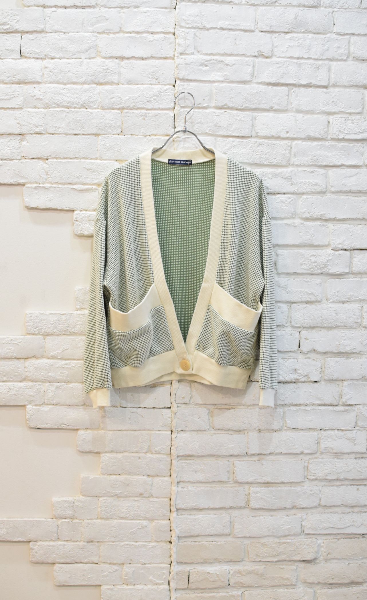 TIGRE BROCANTE ハッピーワッフル ガウンカーディガン
