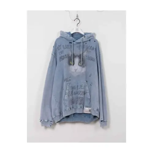 MIHARA YASUHIRO BLEACHED HOODIE