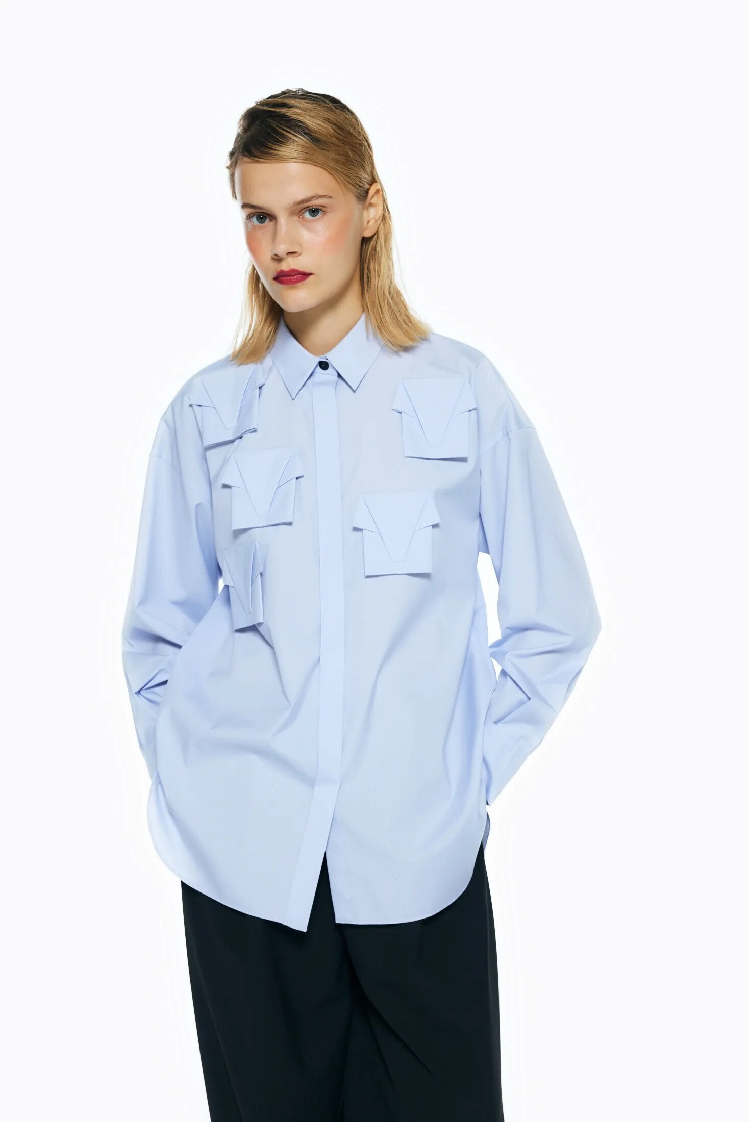 ENFOLD ELEPHANT MOTIF SHIRT